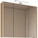omara z ogledalom 80/70/15 cm