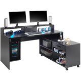 Livetastic GAMING MIZA leseni material črna | Shoptok.si