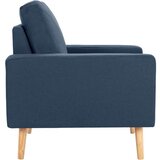  Fotelja od tkanine plava | shoptok.hr