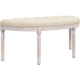 vidaXL Klop bež 110,5x45x49 cm platno, (20697707) Cene