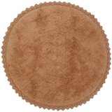 Nattiot Ciglasti periv/ručno rađen pamučan okrugao tepih ø 110 cm Perla Toffee – | shoptok.hr