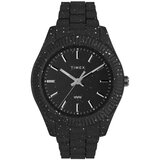 Timex Analogne ure ty576550 Črna u