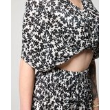 Resti White women's pleated set with black flowers - Clothing | Eponuda.ba