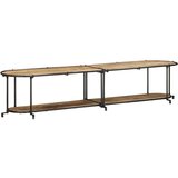 TV ormarić 200x42x40 cm od masivnog grubog drva manga | shoptok.hr