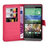Cadorabo Ohišje, združljivo z HTC Desire 820 v rdeče sladkorno jabolko - Zaščitni ovitek z magnetnim zapiranjem, stoječo funkcijo in režo za kartice, (20551028) | Shoptok.si
