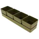 Saksija Sierra 48 Olive maslinasto zelena