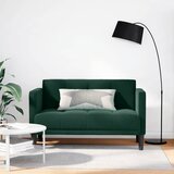  Dvosjed tamnozeleni 111 cm baršun | shoptok.hr