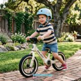 Balance Bike sa Gumama na naduvavanje 12" GALAXY EXPLORER bež - 540114 | Eponuda.com