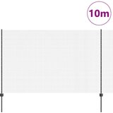 vidaXL zavarena žičana ograda s 10 U stubovima siva 1.6x10 m čelik | shoptok.hr
