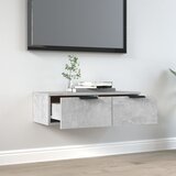  Zidni ormarić boja betona 68 x 30 x 20 cm od konstruiranog drva | Eponuda.com