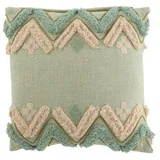 Blazine COUSSIN ZIGZAG CARRE COT BLEU (45x45x45cm) Modra
