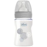  Chicco Staklena flašica 150ML silikon siva | Eponuda.com