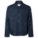 Selected Relaxed Overshirt - Wyatt Linen - Outer Space Plava | shoptok.hr