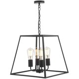  Där Lighting ACA8622 - Luster na lancu ACADEMY 4xE27/60W/230V crni Cene