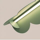 Thoro Kadulja zelena LED viseća svjetiljka aluminijska BISCUIT &amp;ndash; Slike