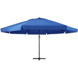  Vrtni suncobran s aluminijskim stupom 500 cm azurnoplavi | shoptok.hr