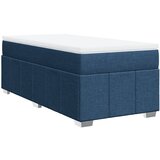 Maison Chic Box spring postelja - Vzmetna postelja z vzmetnico modra 90x200 cm blago SL24027, (21879288) | Shoptok.si