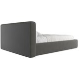 Makamii Temno siva oblazinjena zakonska postelja s prostorom za shranjevanje z letvenim dnom 160x200 cm Kiana – | Shoptok.si