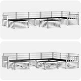  Set vanjskih sofa 8 kom. Prirodna | shoptok.hr