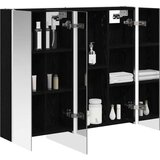  Kopalniška ogledalna omara Črna Orehovina 83,5 x 15,5 x 70 cm, (5000233204) | Shoptok.si