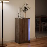  Komoda s LED boja smeđeg hrasta 42,5x34x85 cm konstruirano drvo | shoptok.hr