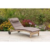 Gardenson Vrtni Ležalnik Andalusia, Nastavljiv, Blazina | Shoptok.si
