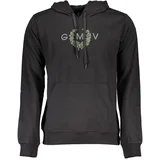 GIAN MARCO VENTURI BLACK MAN SWEATSHIRT WITHOUT ZIP