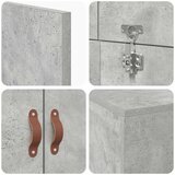  Krevet s ladicama Betonski sivi 100 x 200 cm Konstruirano drvo | shoptok.hr