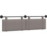  Držeće uzglavlje Zidne Sivo-smeđa 170 x 55 x 5 cm tkanina - Sivo-smeđa 160 cm bez LED svjetla | shoptok.hr