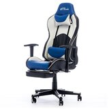 Bytezone gaming stol Dolce BZ5813B masažna blazina (črno-moder) | Shoptok.si
