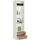 Mömax regal young, bela, barva hrasta | Shoptok.si