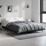 Okvir za krevet crni 140x190 cm konstruirano drvo | Eponuda.com