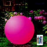  LED RGBW solarna lampa BALL LED/3,2 V 500 mAh prečnik 30 cm IP65 + daljinski upravljač | Eponuda.com