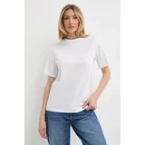 Silvian_Heach Bombažna kratka majica ženski, bela barva
