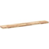 vidaXL Plutajuća polica 120x20x4 cm masivno neobrađeno drvo bagrema | shoptok.hr
