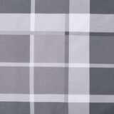  Jastuci za palete 5 kom sivi karirani od tkanine | shoptok.hr