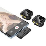 hoco. bežični lavalier mikrofon Lightning/Type-C Dual (pakiranje od 2 komada) L17 crni | shoptok.hr