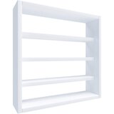MID.YOU STENSKI REGAL 40/40/10 cm bela | Shoptok.si