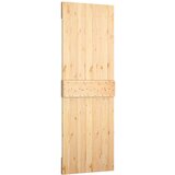  Klizna vrata s priborom za montažu 70 x 210 cm masivna borovina | shoptok.hr