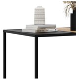 Unique Furniture Crni/u prirodnoj boji stolić za kavu 60x100 cm Altino – | shoptok.hr
