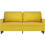  Kavč dvosed rumen 140 cm žamet | Shoptok.si