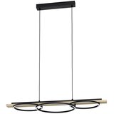 Eglo 901714-LED Luster BOYAL sa prigušiva 2xLED/12,5W/230V+LED/15,5W bež/crna | Eponuda.com