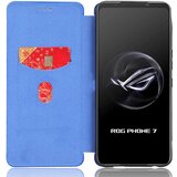 INORCO Pokrov stojala za Asus ROG Phone 7 5G/7 Ultimate 5G torbica za telefon s teksturo ogljikovih vlaken, reža za kartico PU usnje, (22035545) | Shoptok.si