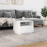  Stolić za kavu s LED svjetlima bijeli 50 x 49 x 40 cm | shoptok.hr