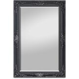 Casa Chic Manchester Zidno ogledalo s masivnim drvenim okvirom, pravokutno 90 x 60 cm Cijene