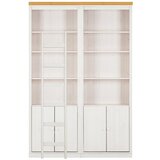 Støraa Bijela biblioteka od masivnog bora 148x223 cm Anita – | shoptok.hr