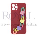  futrola rainbow chain za samsung A025 / A037 galaxy A02S / A03S crvena Cene