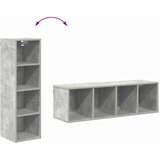Viseći ormarić s pohranom Betonski sivi 30 x 29,5 x 100 cm | shoptok.hr