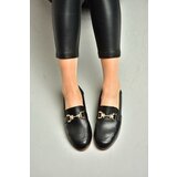 Fox Shoes S944037903 Black Genuine Leather Women's Flats cene