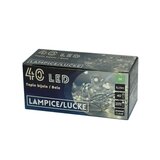  40 Led lampice bele B/O | Eponuda.com